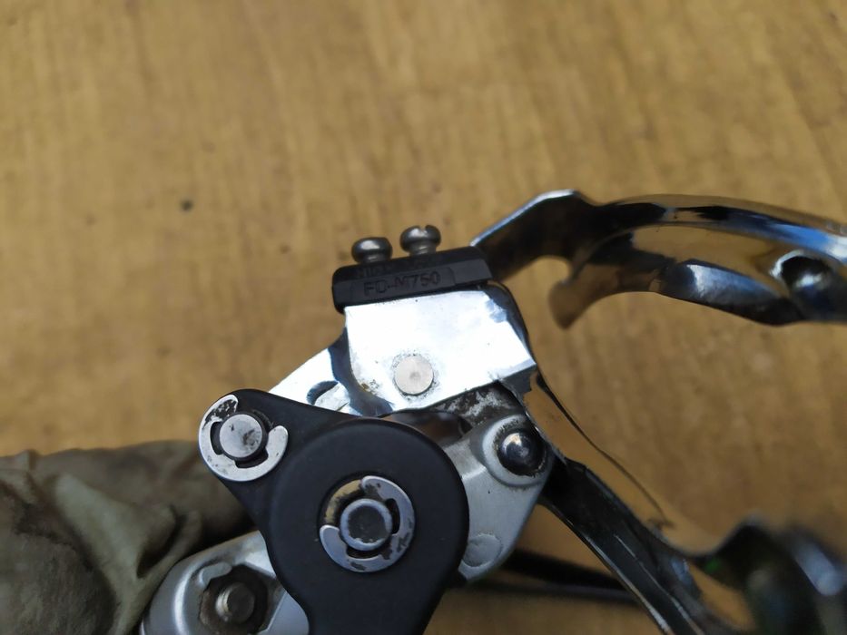 Shimano Deore XT przerzutka przód FD-M750 TopSwing Ob.31,8mm Polecam