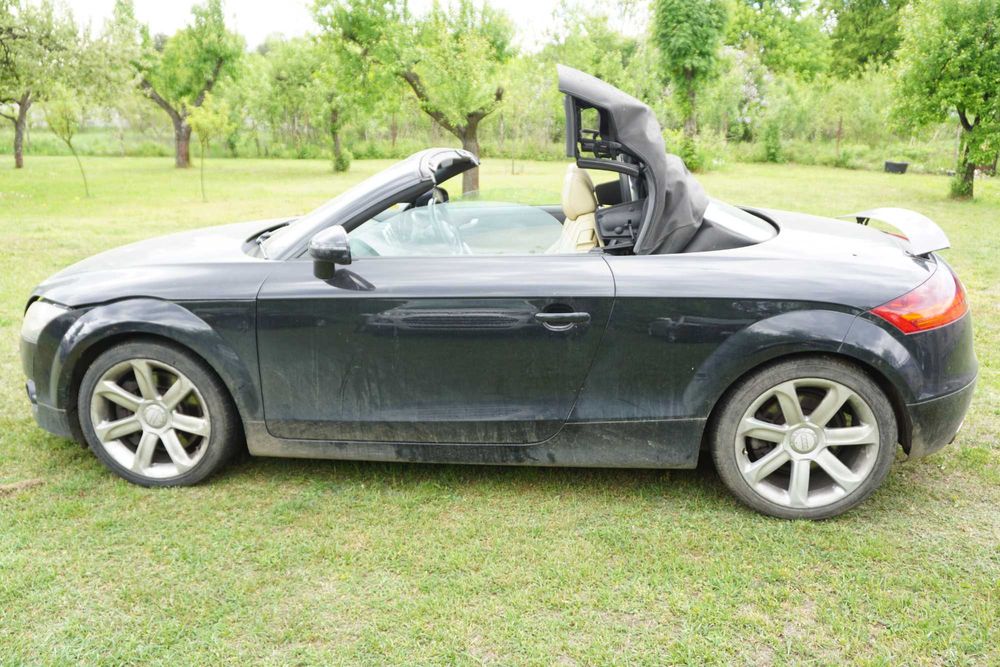 Audi TT 8J Quattro 3.2 SWAP maska zderzak LZ9Y Xenon silnik Bub Części