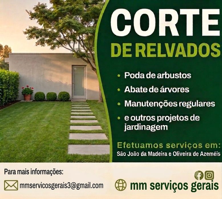 Jardinagem e Limpeza de terrenos