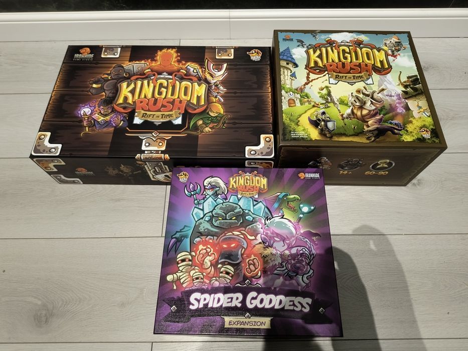 Kingdom Rush Rift in Time gra planszowa