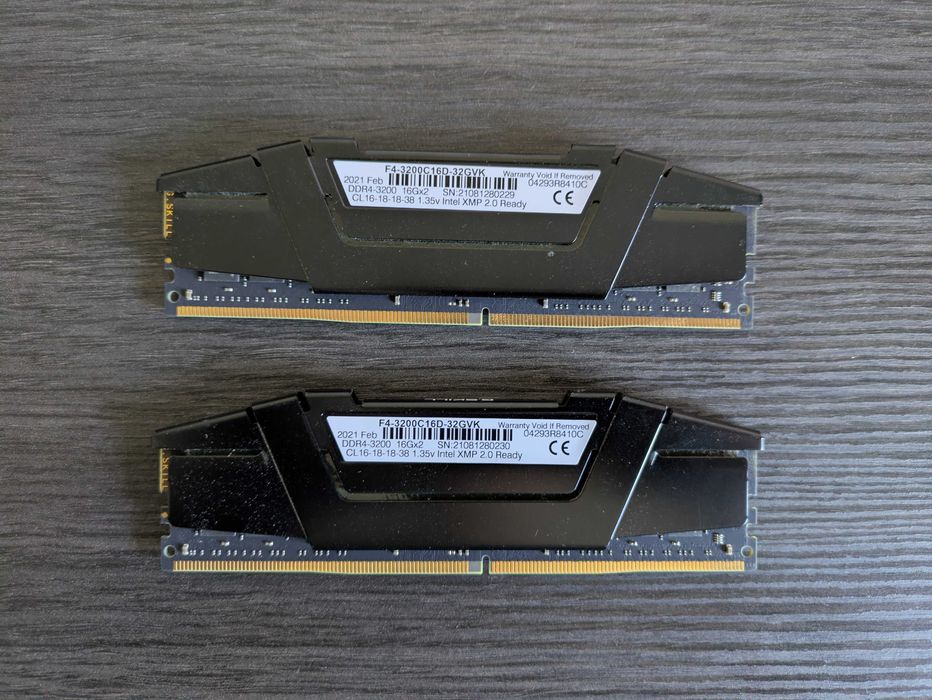 G.SKILL Ripjaws V DDR4-3200 CL16 32GB (2x16GB)
