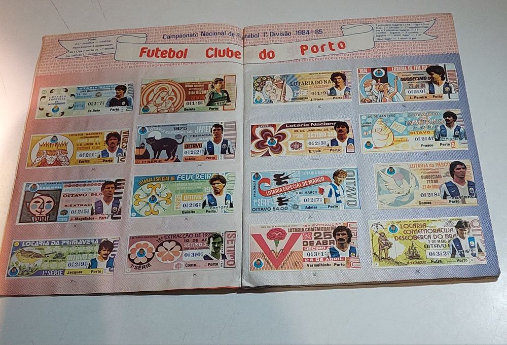 Troféu 84/85 (Mabilgráfica) | Caderneta Completa