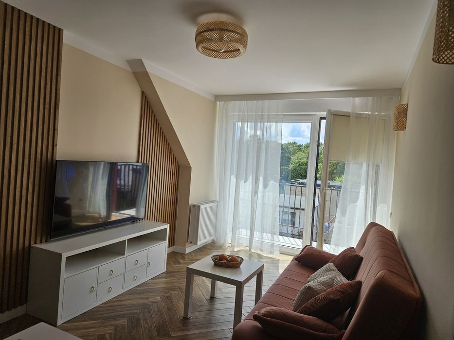 Apartament Deluxe, 900m do plaży, garaż