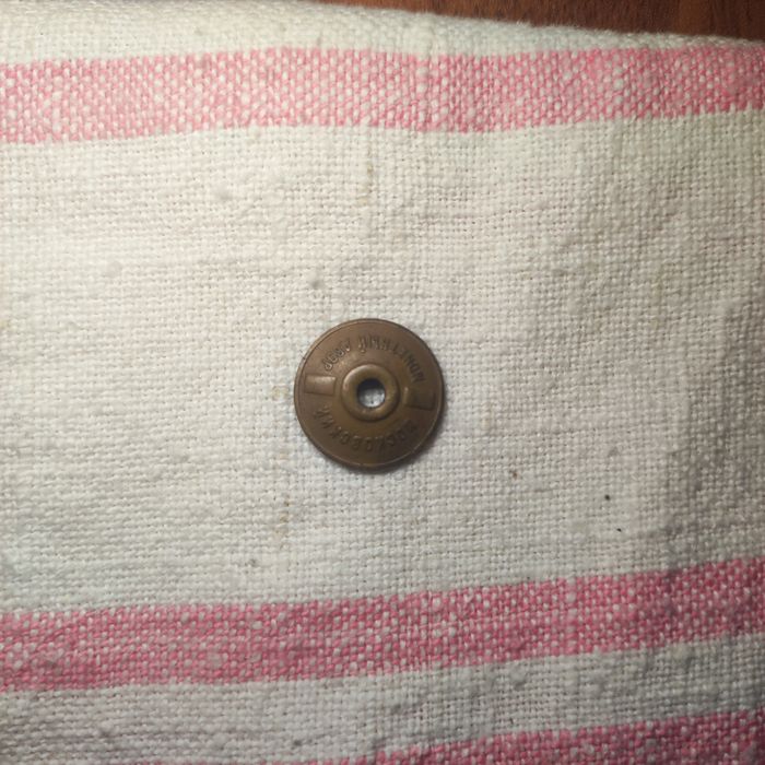 Можливо для колекції, жетони на проїзд в метро, 20 копійок 1946 р