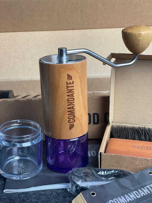 Młynek Comandante C40 MK4 Nitro Blade-American Cherry Grinder