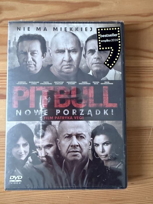 DVD Pitbull nowe porządki. Zafoliowane. Nowe.