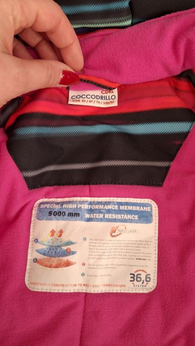 Kurtka zestaw zimowy Coccodrillo