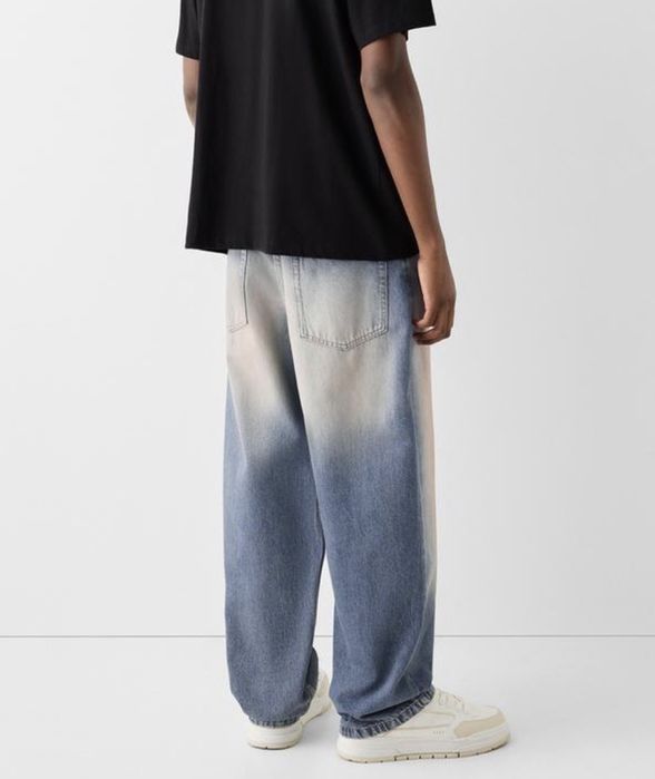 Широкі Джинси BERSHKA Baggy Fit Jeans Оригінал Широкие Джинсы Мужские