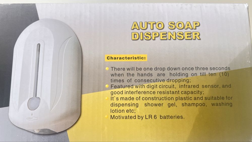 Dispensador Automático Sabonete Líquido