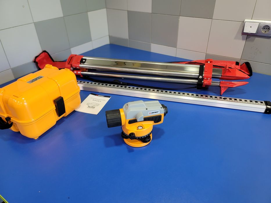 Комплект Оптический нивелир Sndway SW-32A +Рейка 5м +Штатив Новый