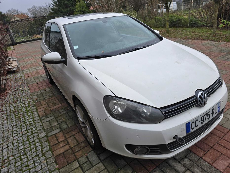 maska błotniki kompletny przód VW Golf 6