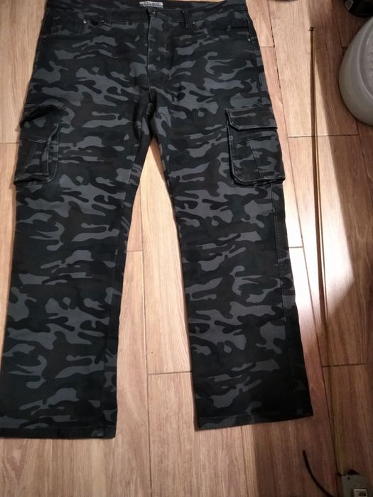 Spodnie bojówki moro ocieplane!