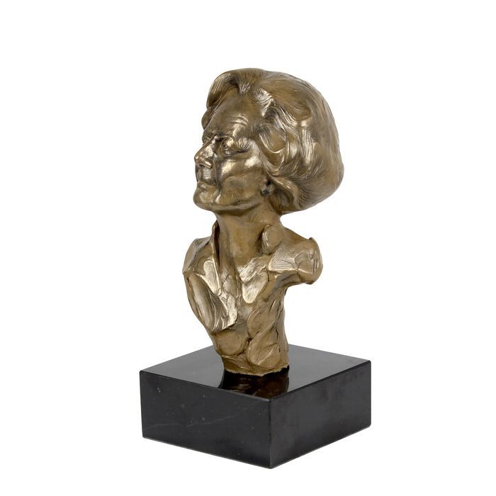 Margaret Thatcher popiersie znanego człowieka Art-Dog