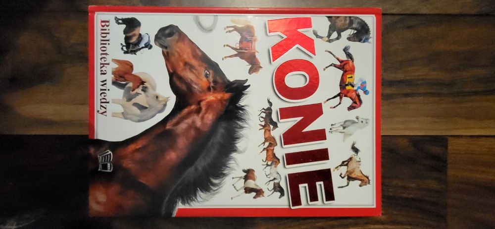 Konie. Biblioteka wiedzy.