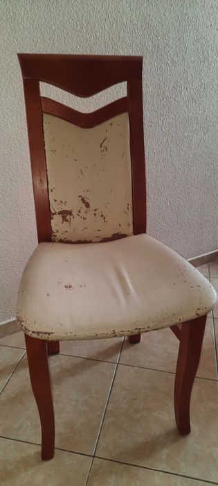 Duży stół drewniany+krzesła