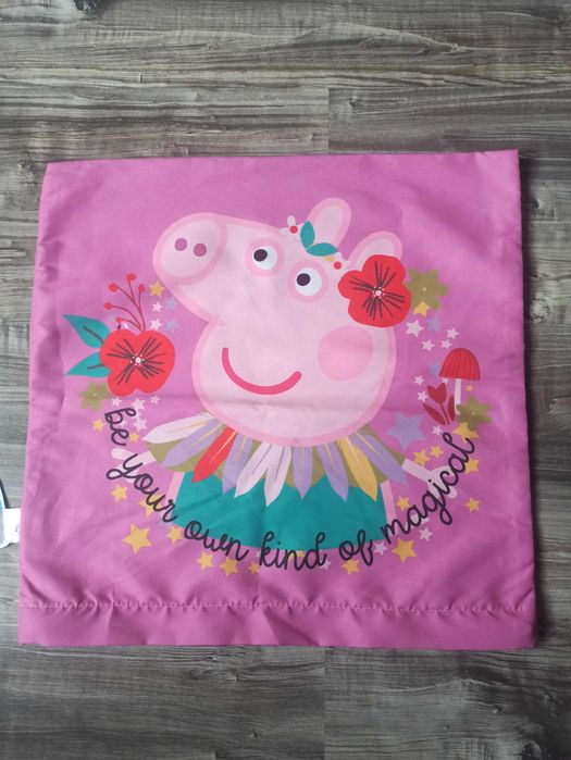 Poszewka 40/40 Świnka peppa na poduszkę