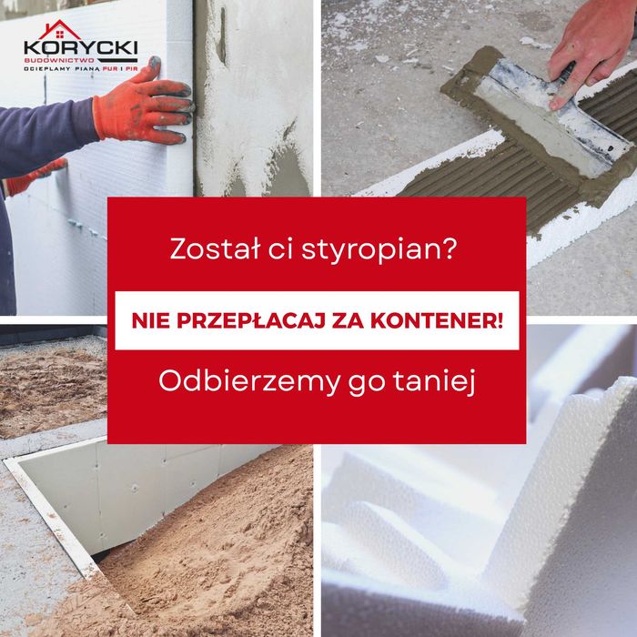 Wywóz odbiór styropianu, odpady styropianowe, recykling styropianu
