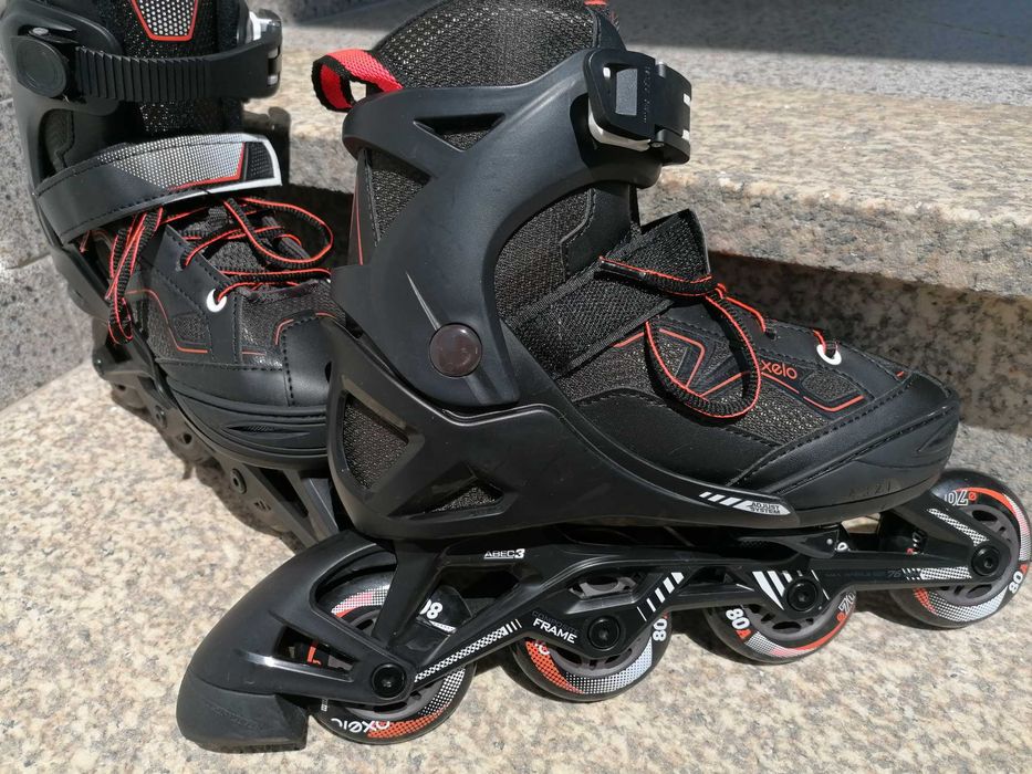Patins em linha como novos