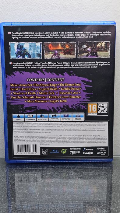 Darksiders II 2 Deathinitive Edition Definitive PS4 PS5 PlayStation 4