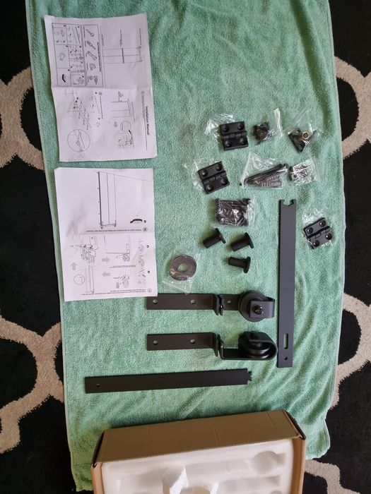 Nowy system montażu drzwi przesuwnych , drzwi 3.5-4.5 , instrukcja