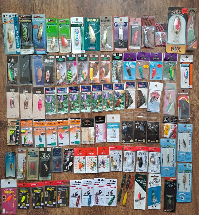 Блешні коливалки Waterland Antem Rodio Craft Smith Forest Daiwa Nories