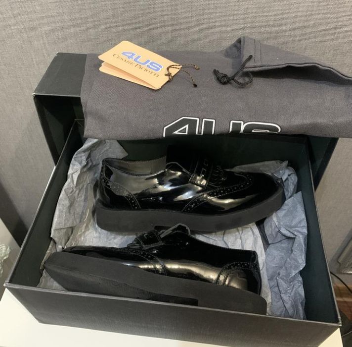 Дутые угг на платформе Lonza