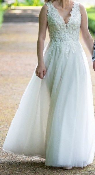 Suknia ślubna śmietanka/ ivory