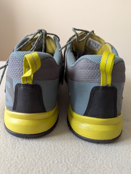 Кроссовки Salomon X ALP SPRY GTX® Stormy Wea/Magnet FW18-19 серые. р46