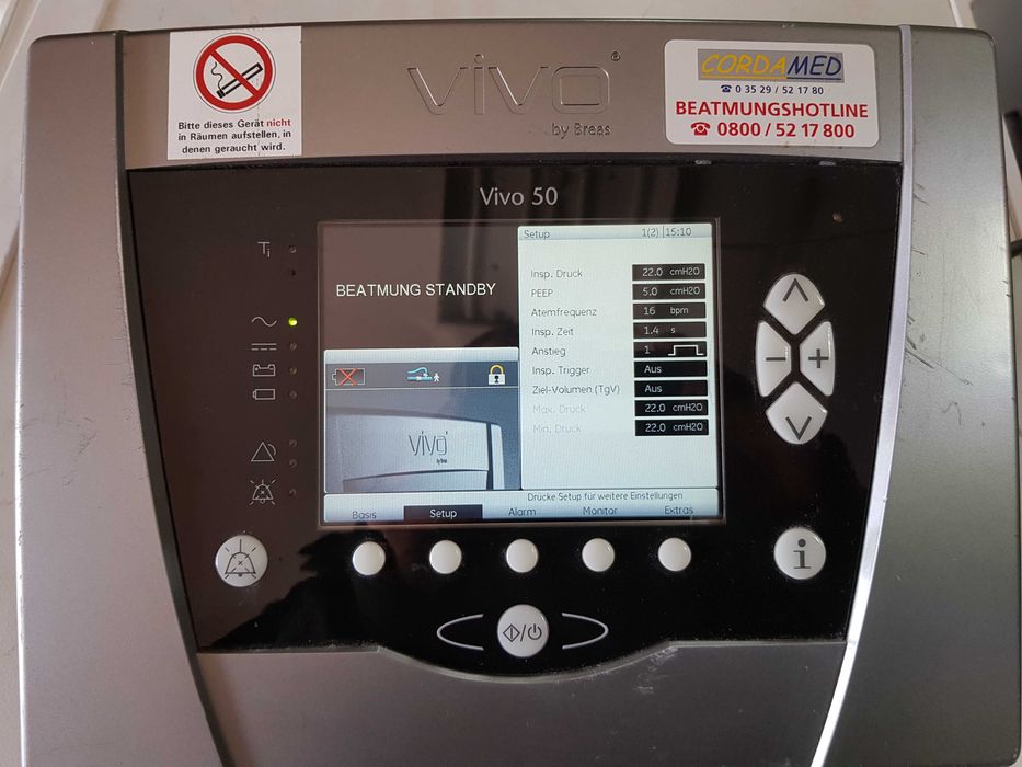 Respirator domowy BREAS VIVO 50
