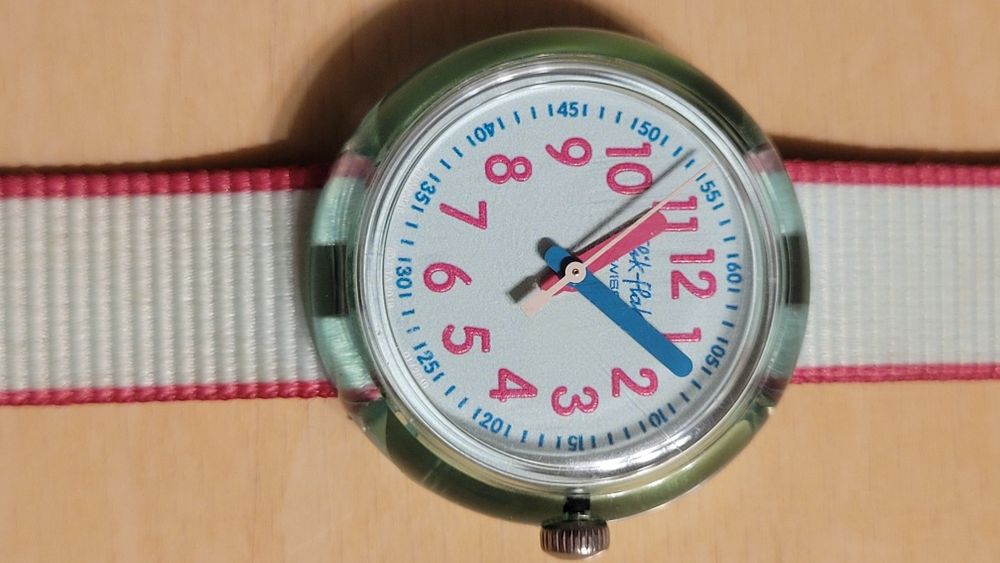 Dziewczęcy zegarek Flik Flak (Swiss Made) + GRATIS opaska smartband