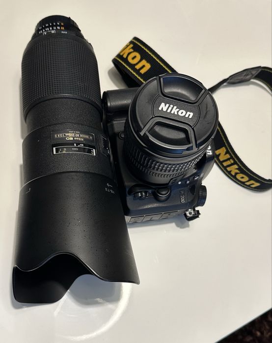 Nikon D7200 com Objectiva 80-200 2.8 + 18-70