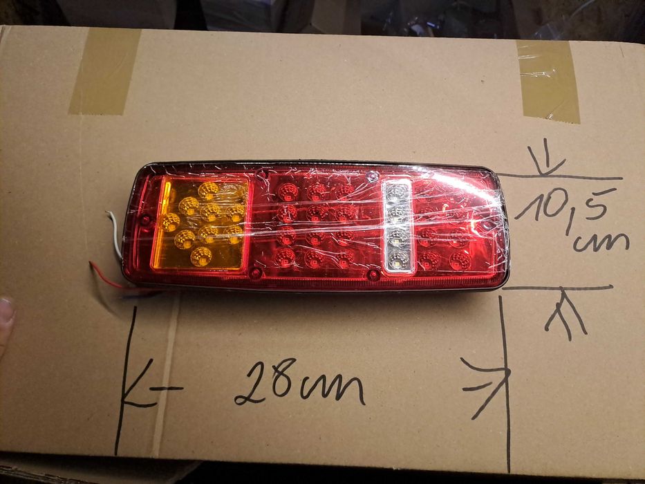 lampa tylna ledowa laweta przyczepa ciągnika busa diodowa