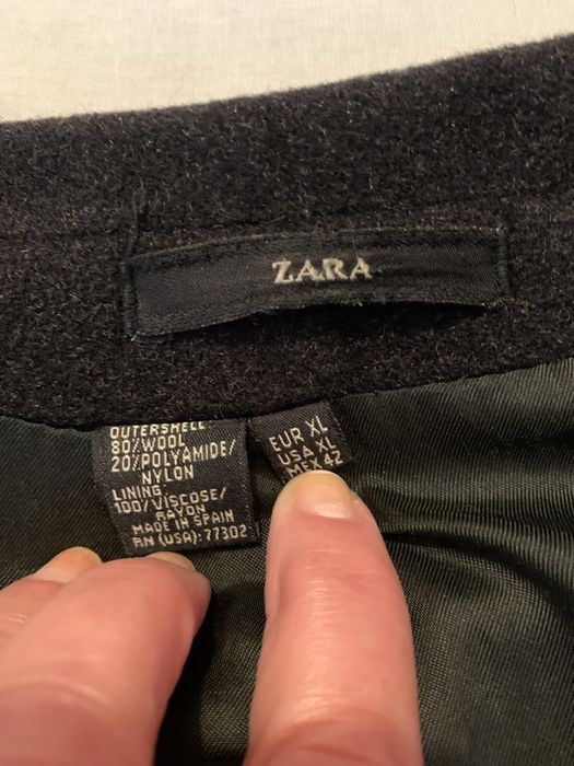 Sobretudo  zara preto