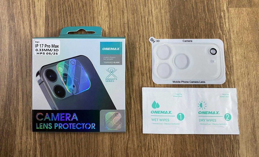 Película de vidro câmara traseira iPhone 17/ 17 Air/17 Pro/17 Pro Max