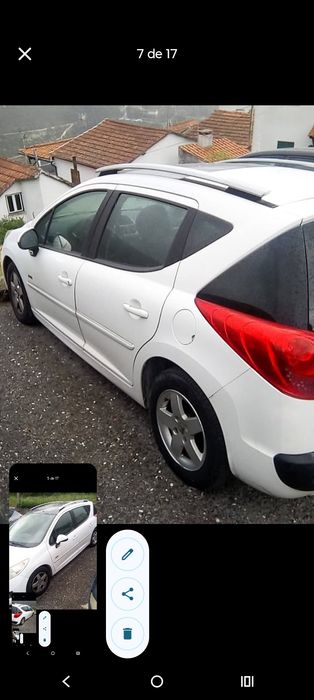 Carrinha Peugeot 207 1.4 gasolina de 2010