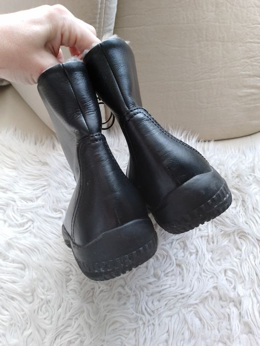 SOLIDUS buty zimowe śniegowce szerokie ocieplane futrem 40