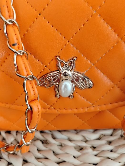 Torebka damska/Pikowana/Logo