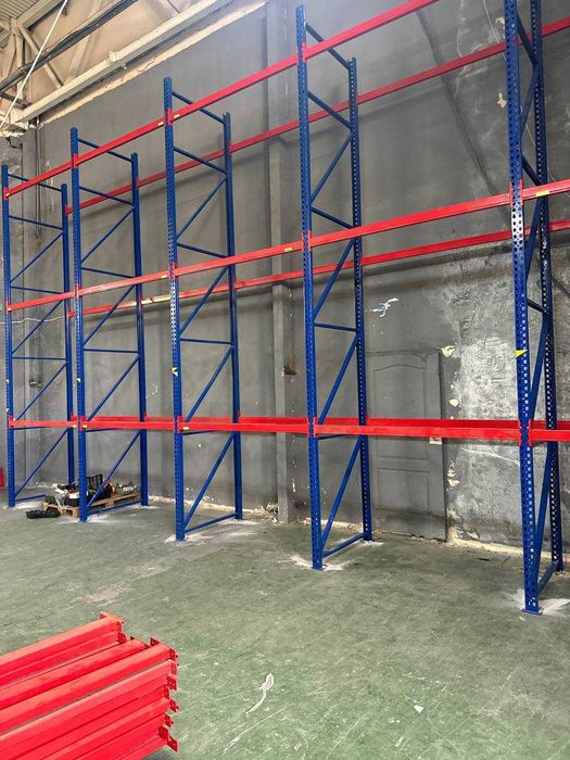 Продаю бу стелажі для складу, фронтальні, консольні стелажі на складі