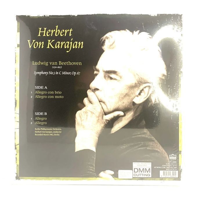 Ludwig Van Beethoven Symphonie No.5 Płyta Winylowa