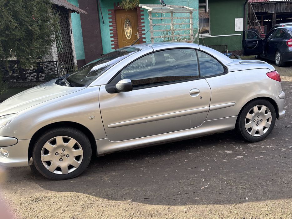 Peugeot 206 cc 2006 cabrio benzyna