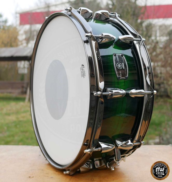 ‼️ Werbel Yamaha Live Custom 14” x 5,5” Emerald Shadow Sunburst ‼️