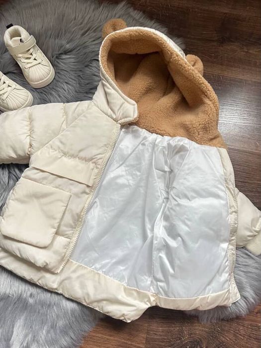 Дитяча курточка з вушками