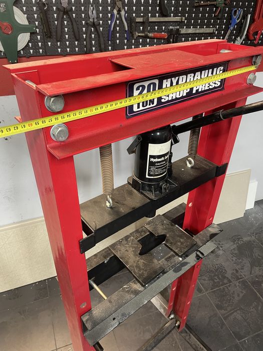 Prensa hidraulica 20 toneladas como nova