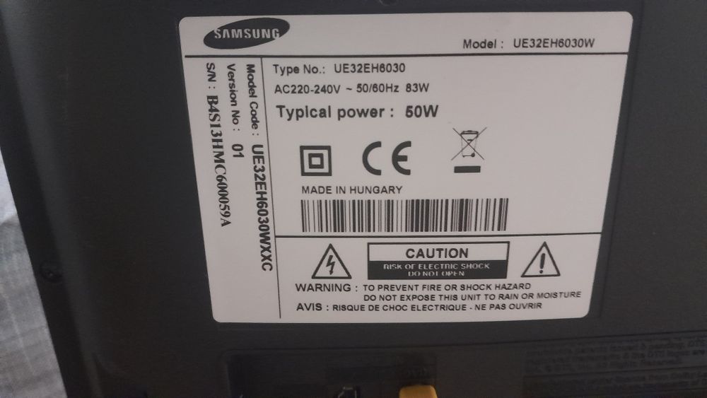 Tv 32 polegadas Samsung não é smart