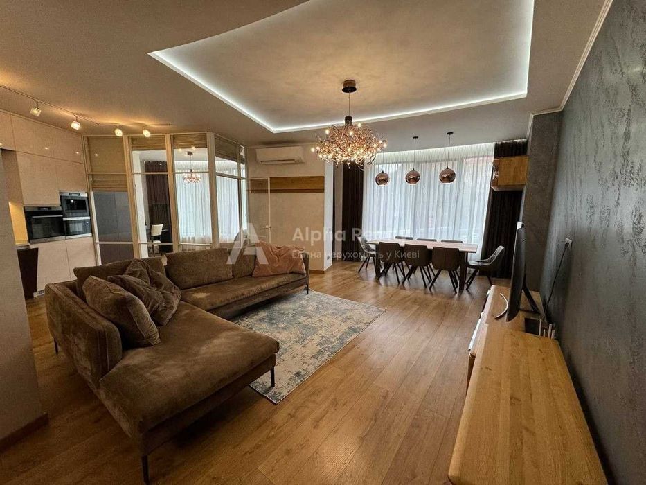 Без %, Оренда квартири в ЖК Skyline, 100 м2, 3к, низький поверх, генератор в будинку та на квартиру