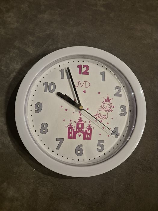 Zegar dziecięcy księżniczki