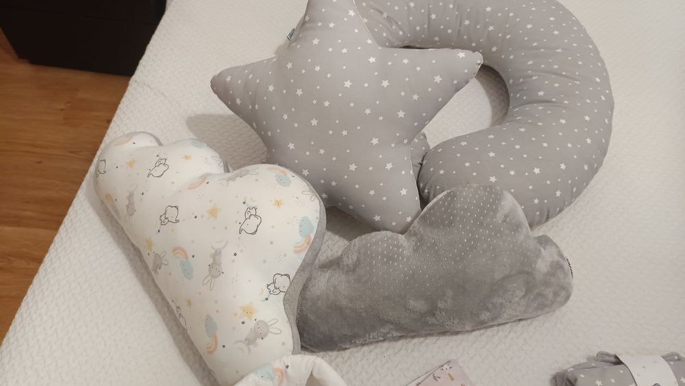 Kit Completo de Artigos de Bebé – Amamentação, Ninho, Muda‑Fraldas e Acessórios