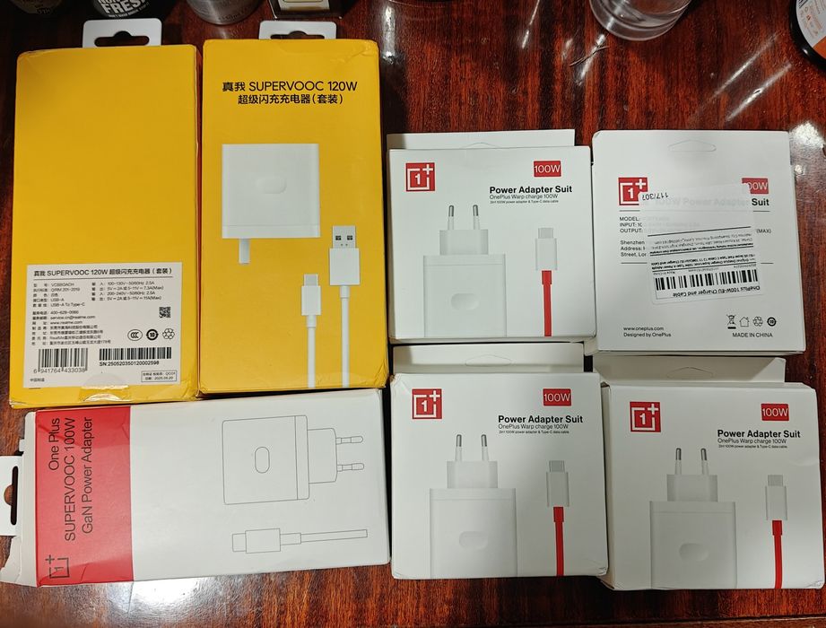 Зарядки до телефонів Oneplus,Realme,Oppo,Xiaomi,Honor,Vivo,Tecno,Pixel