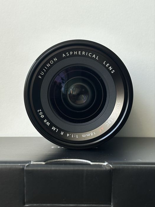 Обʼєктив Fujinon Fujifilm XF 18mm f/1.4 R LM WR + фільтри