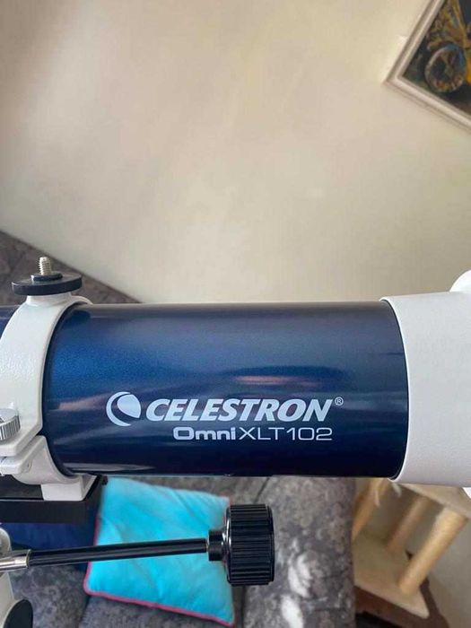 Telescopio Celestron omni XLT 102 com Kit ocular e lentes de filtro